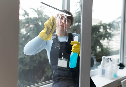 Nettoyage de vitres intérieures et extérieures à Auzers